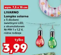 Kaufland LIVARNO Lampka solarna oferta