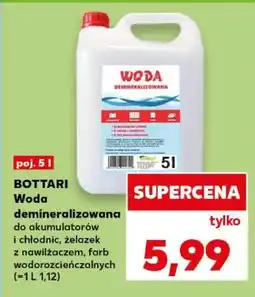 Kaufland BOTTARI Woda demineralizowana oferta