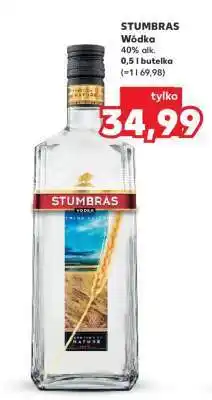 Kaufland STUMBRAS wódka oferta