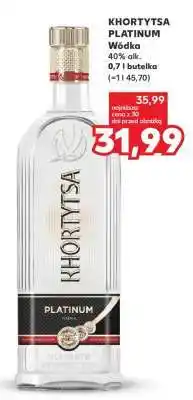 Kaufland KHORTYTSA PLATINUM Wódka oferta