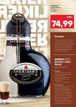 Kaufland SHERIDAN'S Likier kremowy oferta