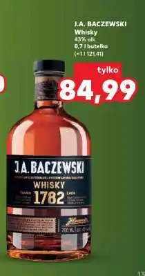 Kaufland J.A. Baczewski Whisky oferta