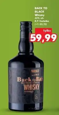 Kaufland BACK TO BLACK Whisky oferta