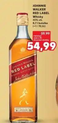 Kaufland JOHNNIE WALKER RED LABEL oferta