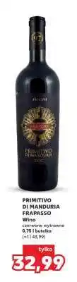 Kaufland PRIMITIVO DI MANDURIA FRAPASSO oferta