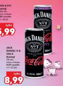 Kaufland JACK DANIEL’S & COLA Koktajl oferta