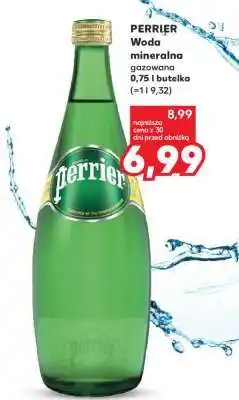 Kaufland PERRIER Woda mineralna gazowana 0,75 l butelka (=1 l 9,32) oferta