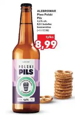 Kaufland ALEBROWAR Piwo Polski Pils oferta