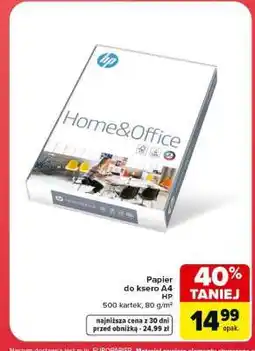 Carrefour Papier do ksero A4 oferta