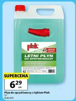 Auchan Płyn do spryskiwaczy z lejkiem Plak oferta