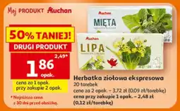 Auchan Auchan LIPA Herbatka ziołowa oferta