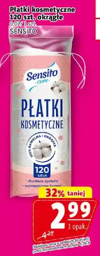 Prim Market Płatki kosmetyczne Sensito oferta