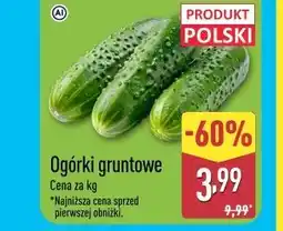 ALDI Ogórki gruntowe oferta