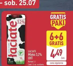 ALDI Łaciate Mleko 3,2% UHT oferta
