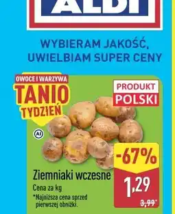 ALDI Ziemniaki wczesne oferta