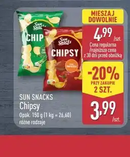 ALDI Sun Snacks Chipsy oferta