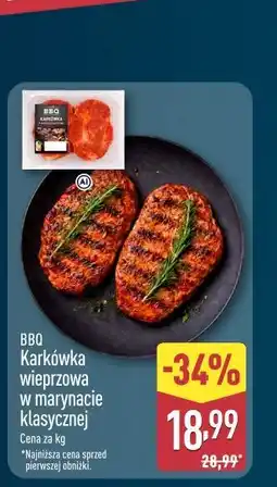 ALDI BBQ Karkówka wieprzowa w marynacie klasycznej oferta