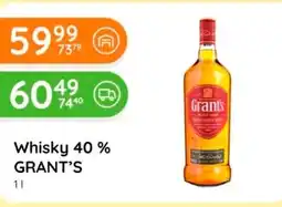 Eurocash Cash & Carry Whisky Grant's oferta