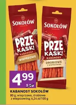 Stokrotka Kabanosy Sokołów Prze Kąski wieprzowe oferta