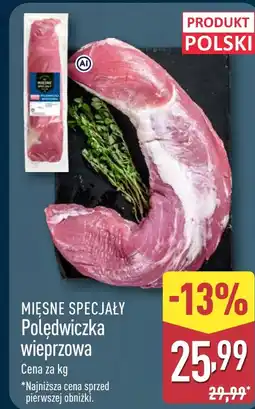 ALDI Polędwica wieprzowa Mięsne Specjały oferta
