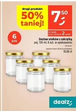 Dealz Zestaw słoików MI oferta