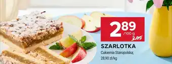 Stokrotka Szarlotka Cukiernia Staropolska oferta