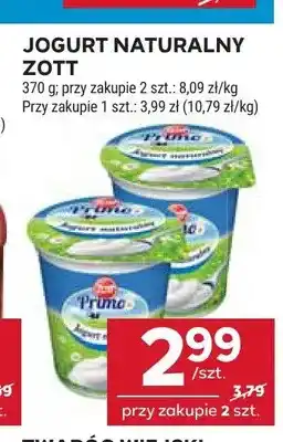 Stokrotka Jogurt naturalny Zott Primo oferta