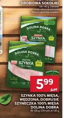 Stokrotka Szynka wędzona 100% mięsa Dolina Dobra oferta