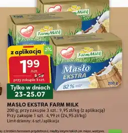 Stokrotka Masło ekstra Farm Milk oferta