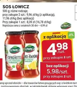 Stokrotka Sos Łowicz Spaghetti oferta