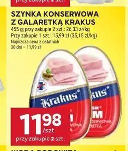 Stokrotka Szynka konserwowa z galaretką Krakus oferta