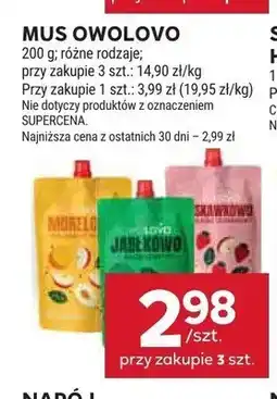 Stokrotka Mus owocowy Owolovo Morelowo oferta