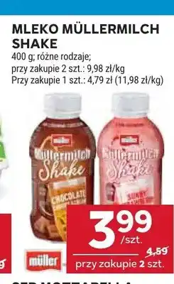 Stokrotka Mleko Müllermilch Shake Müller oferta