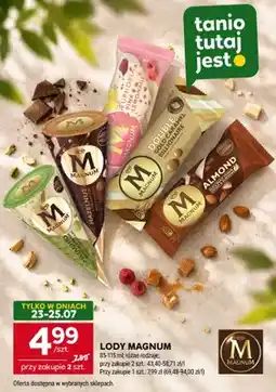 Stokrotka Lody Magnum Almond oferta