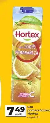 Odido Sok 100% pomarańczowy Hortex oferta