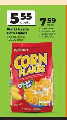 Odido Płatki kukurydziane Nestlé Corn Flakes z miodem i orzeszkami oferta