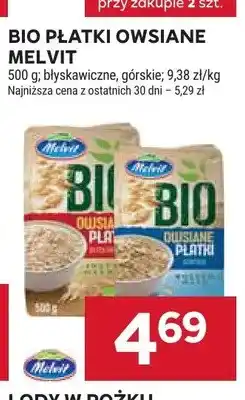 Stokrotka Bio płatki owsiane Melvit błyskawiczne oferta