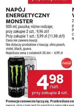 Stokrotka Napój energetyczny Monster Energy oferta