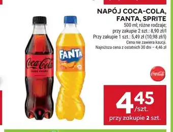 Stokrotka Napój gazowany Coca-Cola oferta
