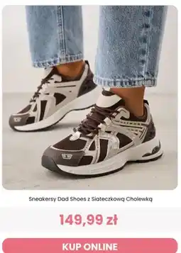 Renee Buty sportowe sneakersy Dad Shoes z siateczkową cholewką Renee oferta