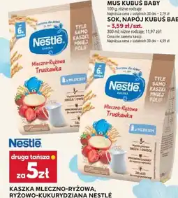 Stokrotka Kaszka mleczno-ryżowa Nestlé truskawkowa oferta