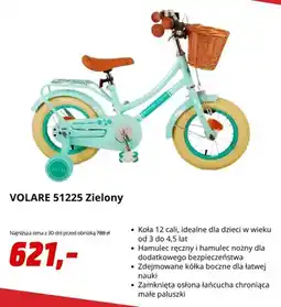 Media Markt Rower dziecięcy Volare 51225 Zielony oferta