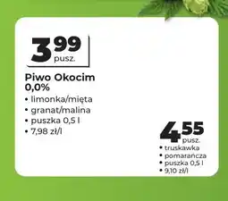 Odido Piwo bezalkoholowe Okocim granat malina oferta