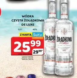 Delfin Wódka Czysta Żołądkowa de Luxe oferta