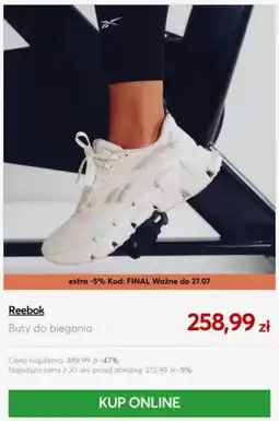 eobuwie Buty do biegania Reebok oferta