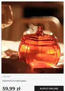 Home&You Pojemnik Pumpkinglass home&you oferta