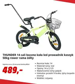 Media Markt Rower dziecięcy Voltouri Thunder 14 cali oferta