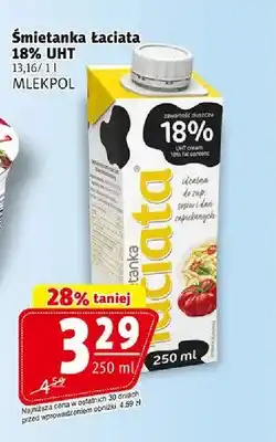 Prim Market Śmietanka Łaciate 18% UHT oferta