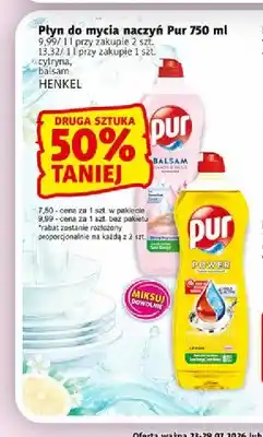Prim Market Płyn do mycia naczyń Pur cytryna oferta