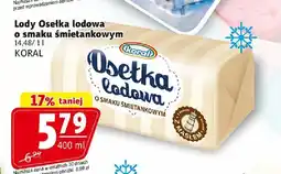 Prim Market Lody Osełka lodowa o smaku śmietankowym Koral oferta